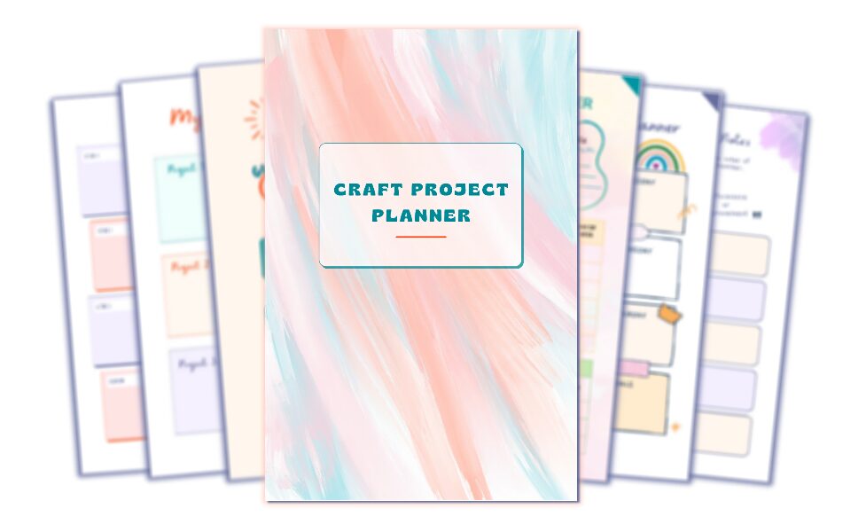 Cute and Functional Craft Planner.